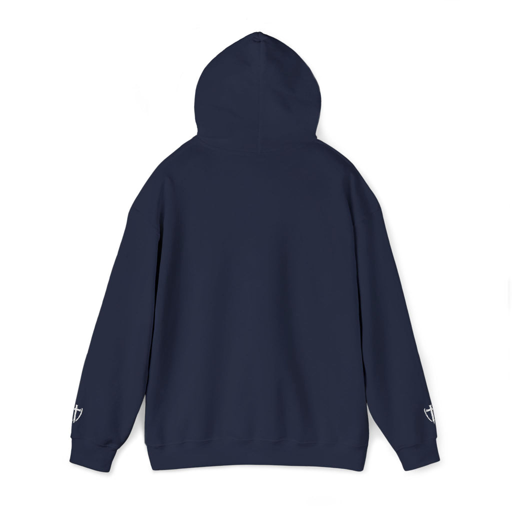 Unisex Embroidery Heavy Hooded Sweatshirt