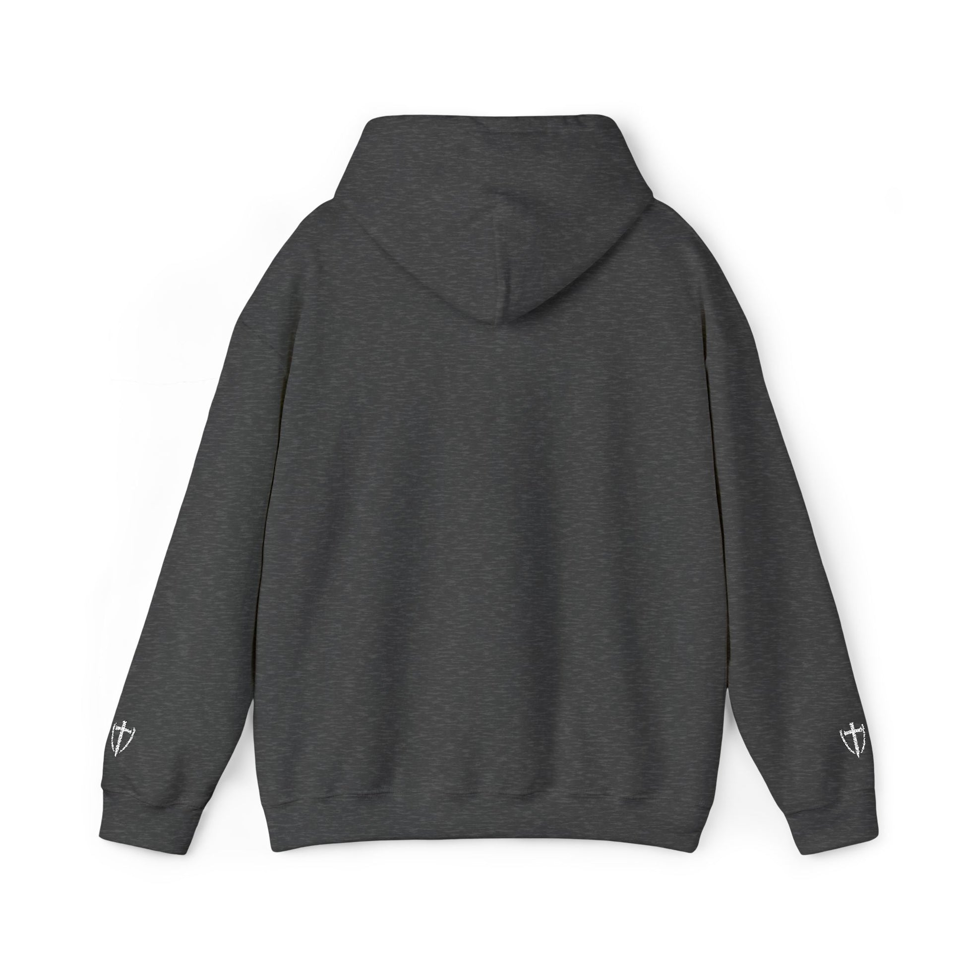 Unisex Embroidery Heavy Hooded Sweatshirt