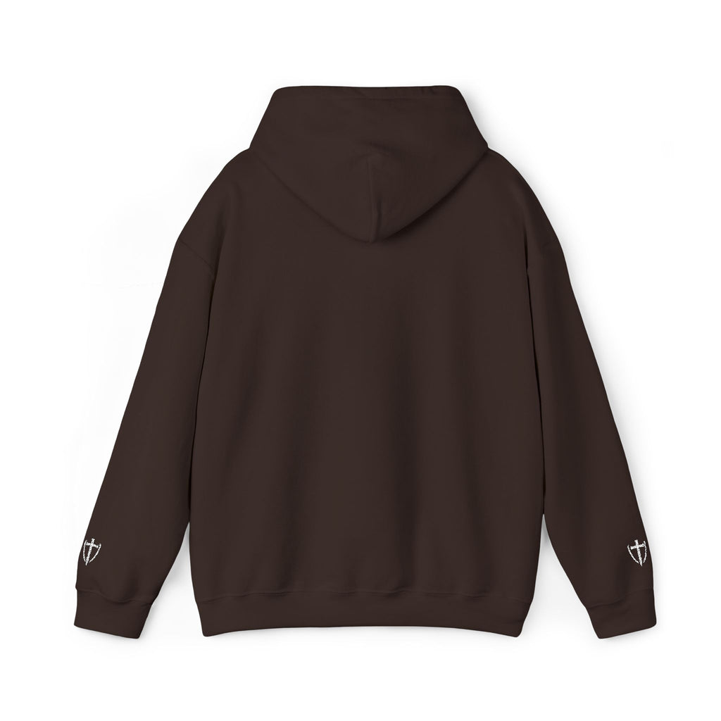 Unisex Embroidery Heavy Hooded Sweatshirt