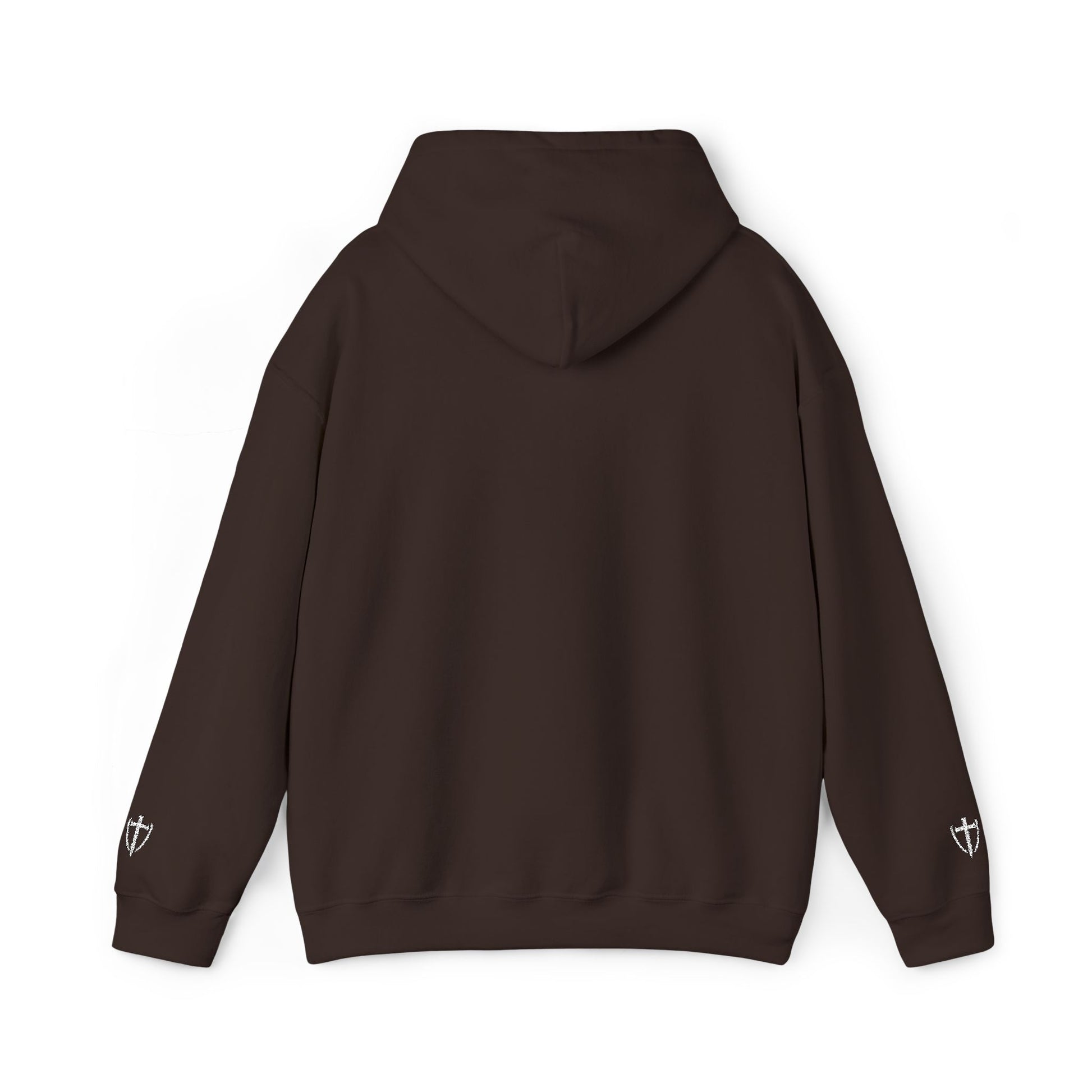 Unisex Embroidery Heavy Hooded Sweatshirt