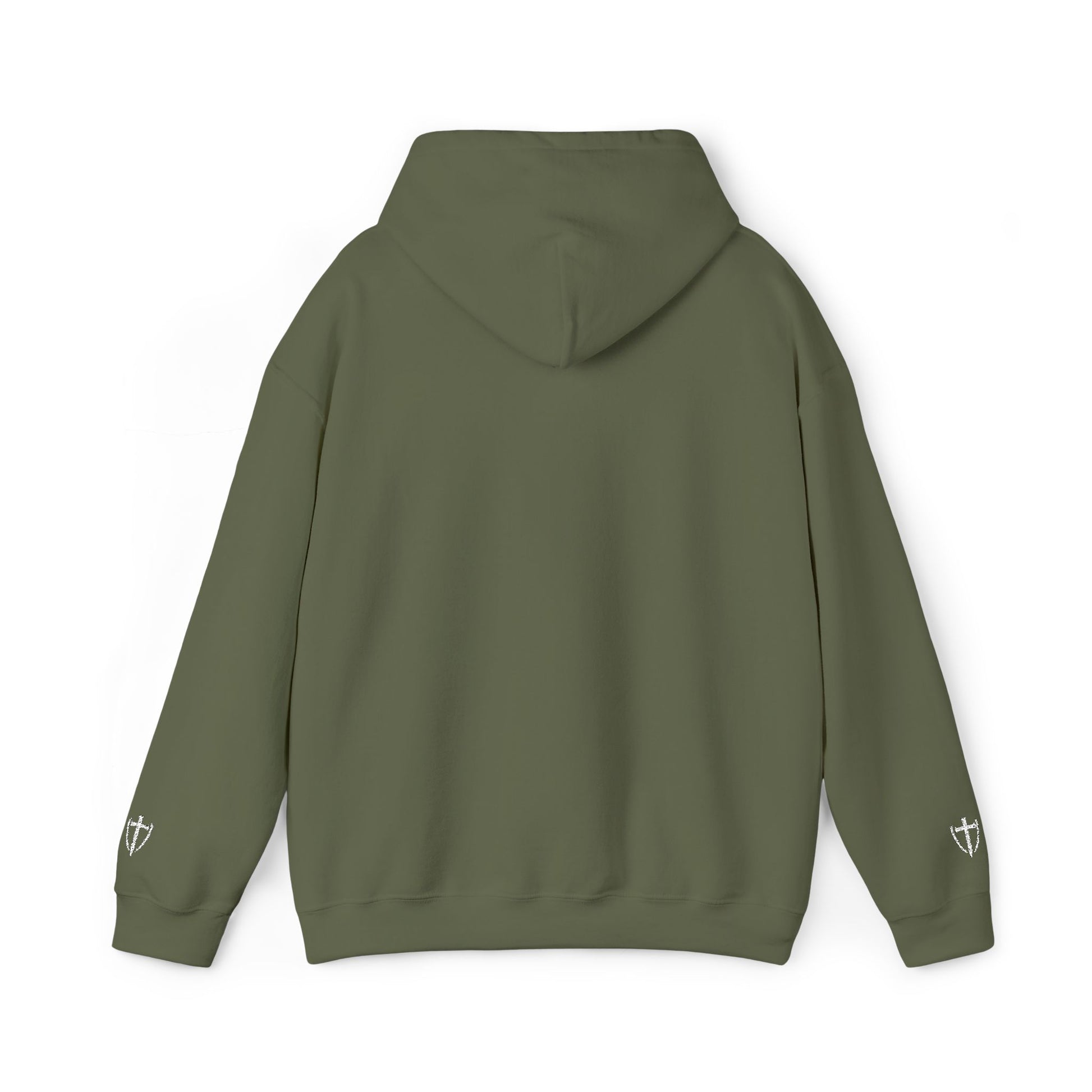 Unisex Embroidery Heavy Hooded Sweatshirt