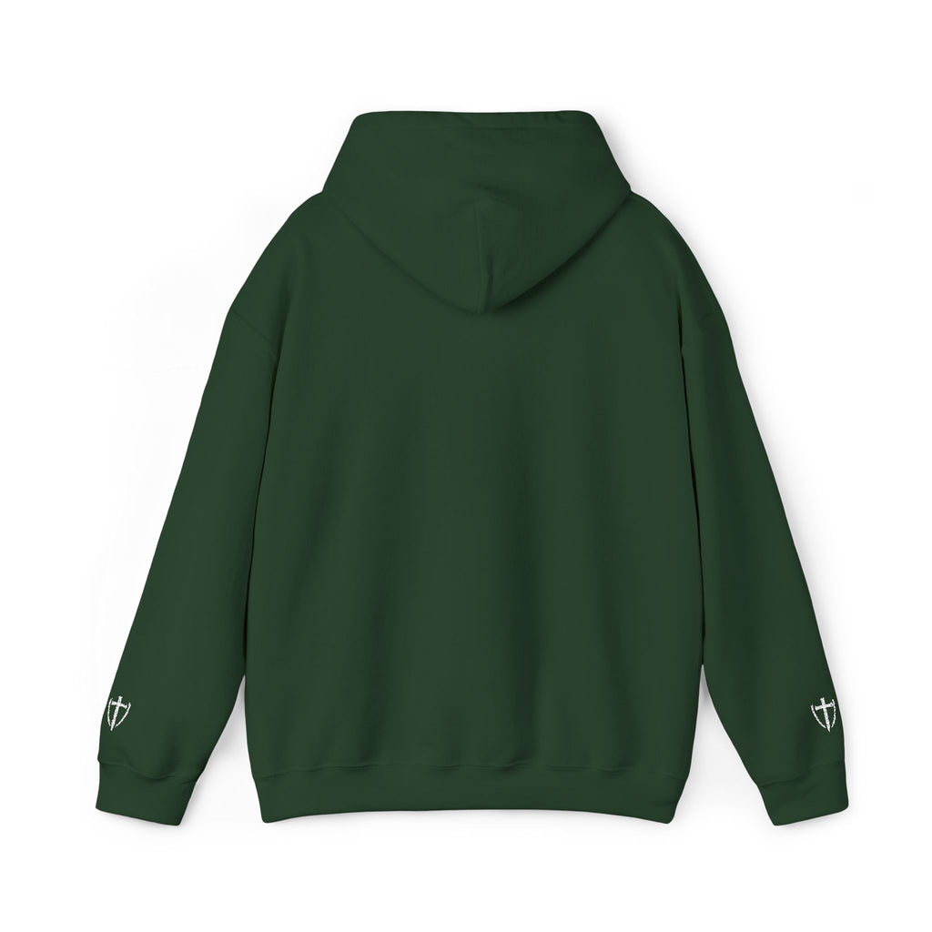 Unisex Embroidery Heavy Hooded Sweatshirt