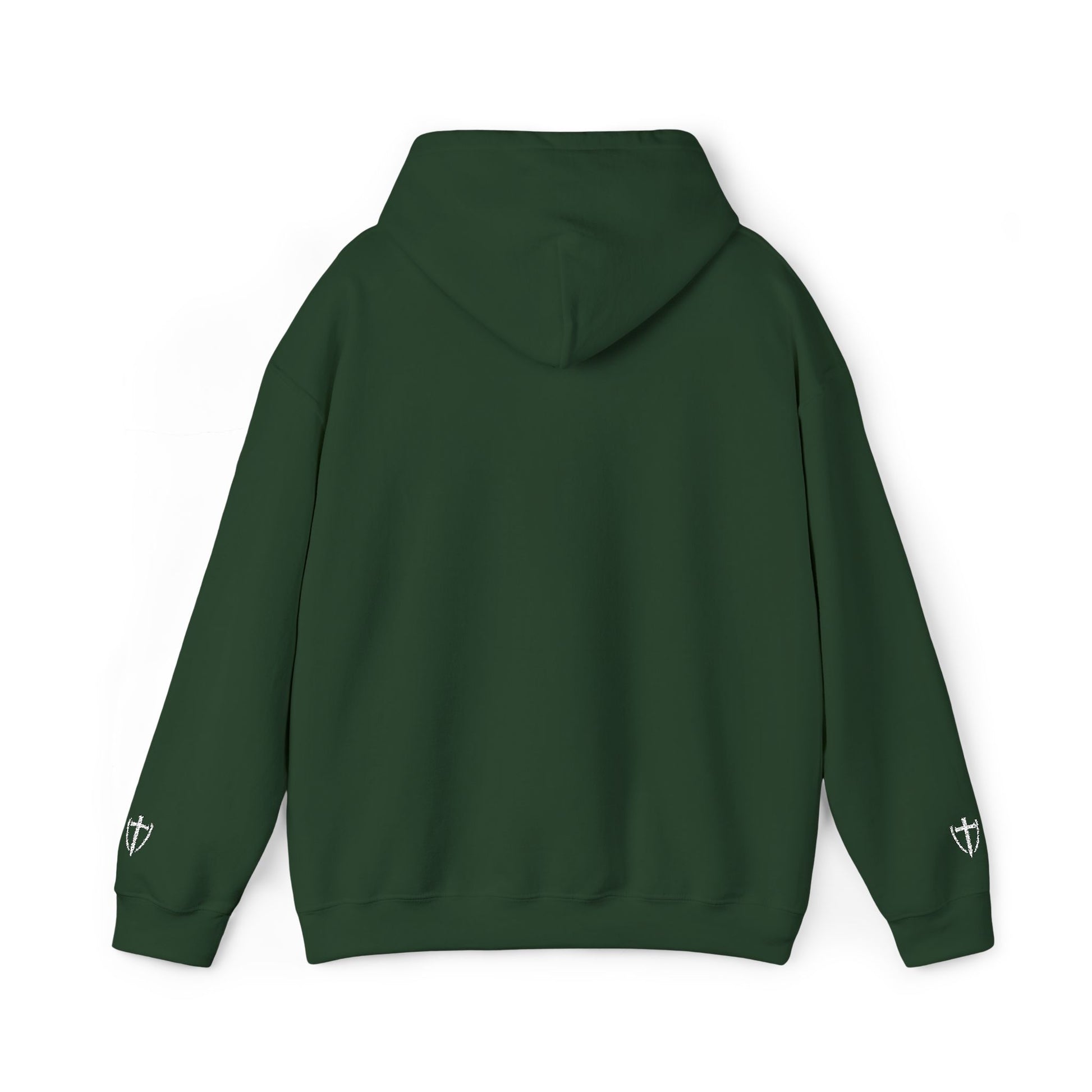 Unisex Embroidery Heavy Hooded Sweatshirt