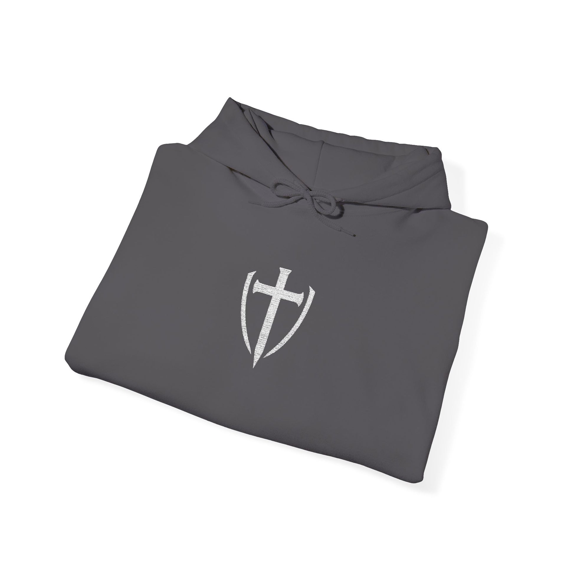 Unisex Embroidery Heavy Hooded Sweatshirt