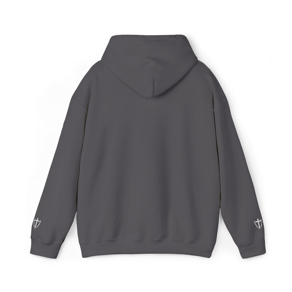 Unisex Embroidery Heavy Hooded Sweatshirt