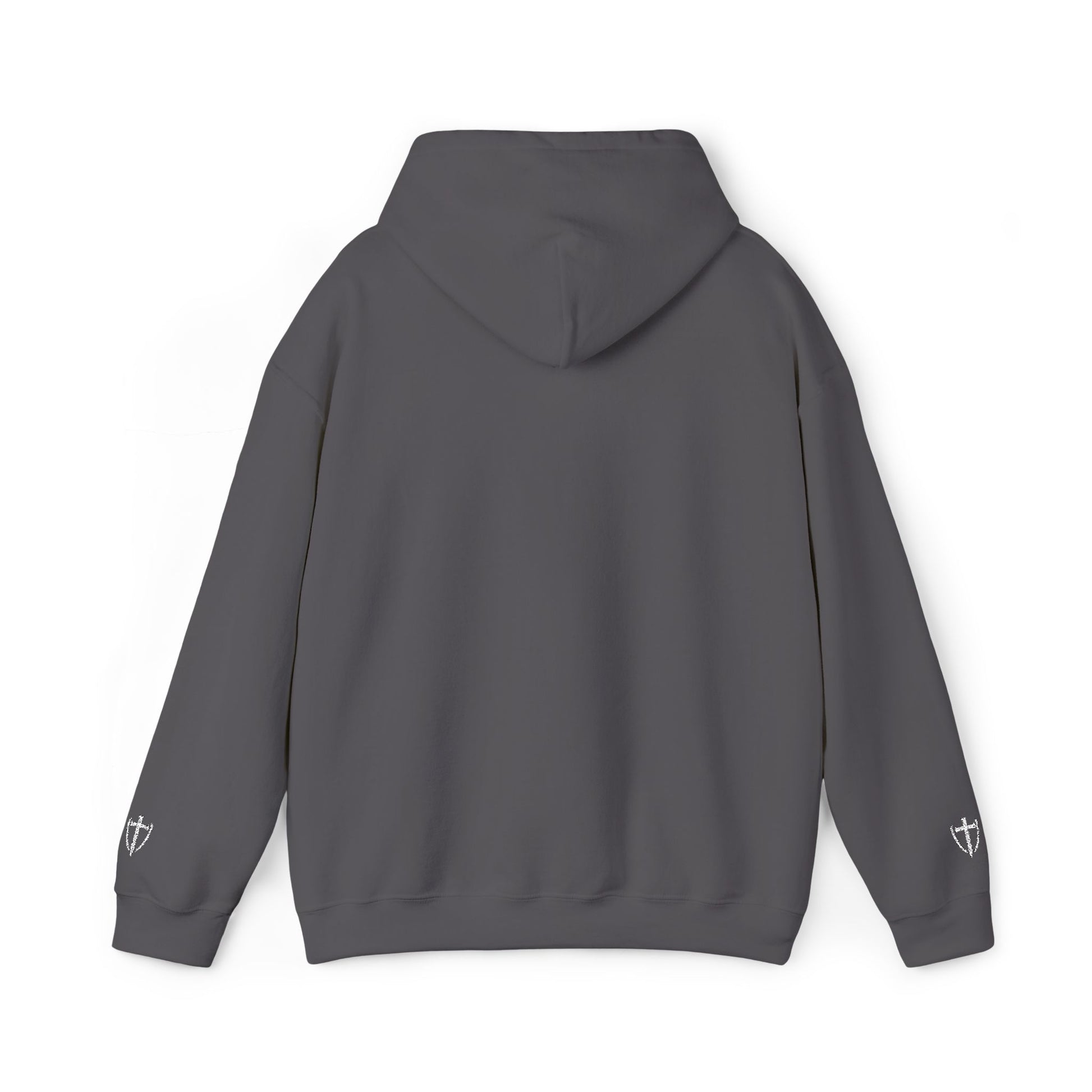 Unisex Embroidery Heavy Hooded Sweatshirt