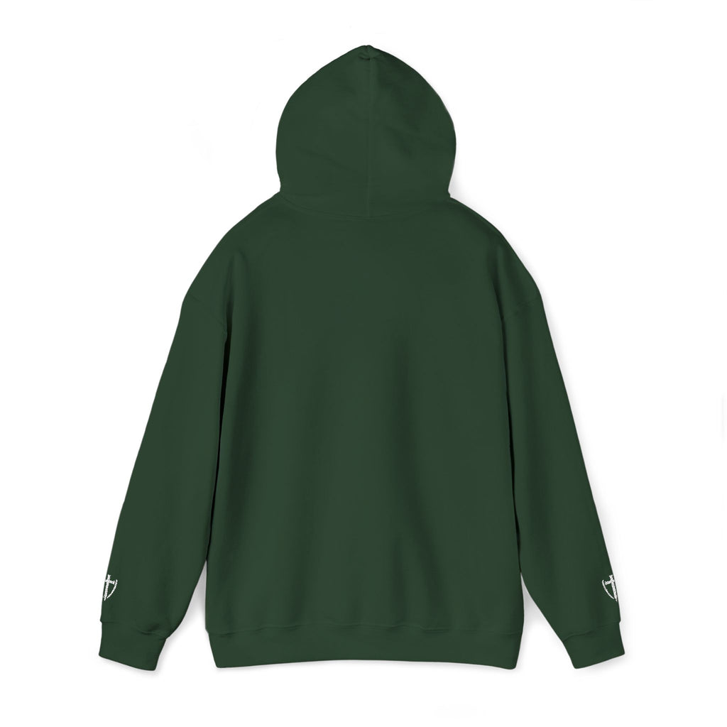 Unisex Embroidery Heavy Hooded Sweatshirt
