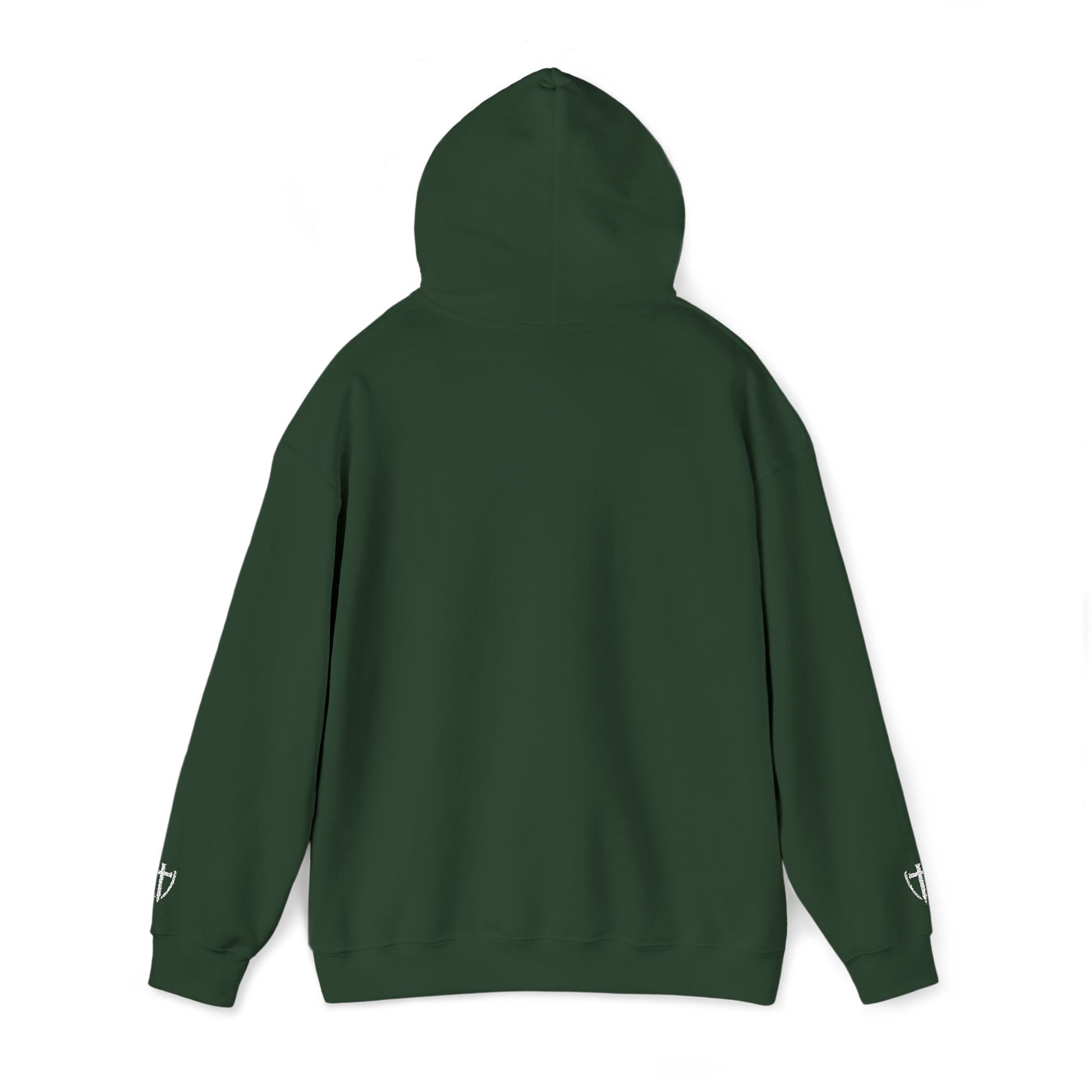 Unisex Embroidery Heavy Hooded Sweatshirt