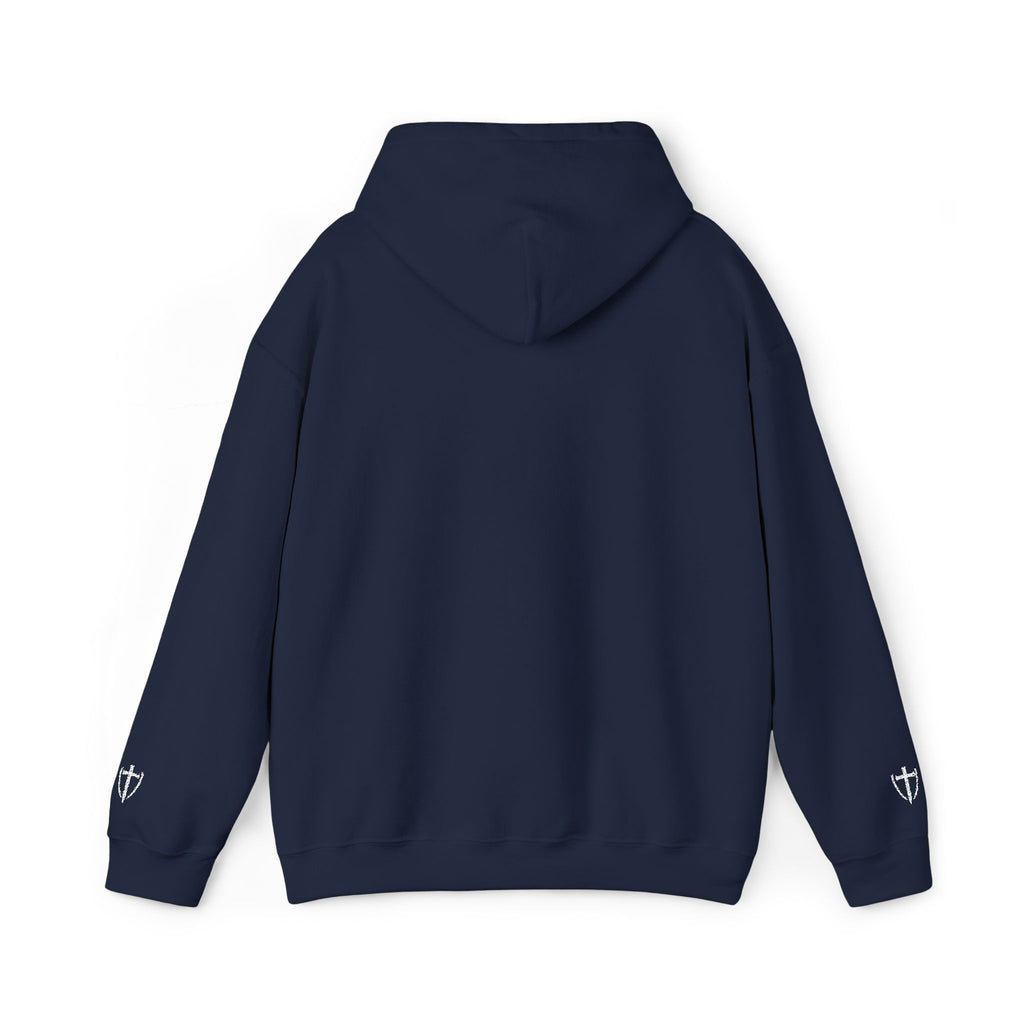 Unisex Embroidery Heavy Hooded Sweatshirt