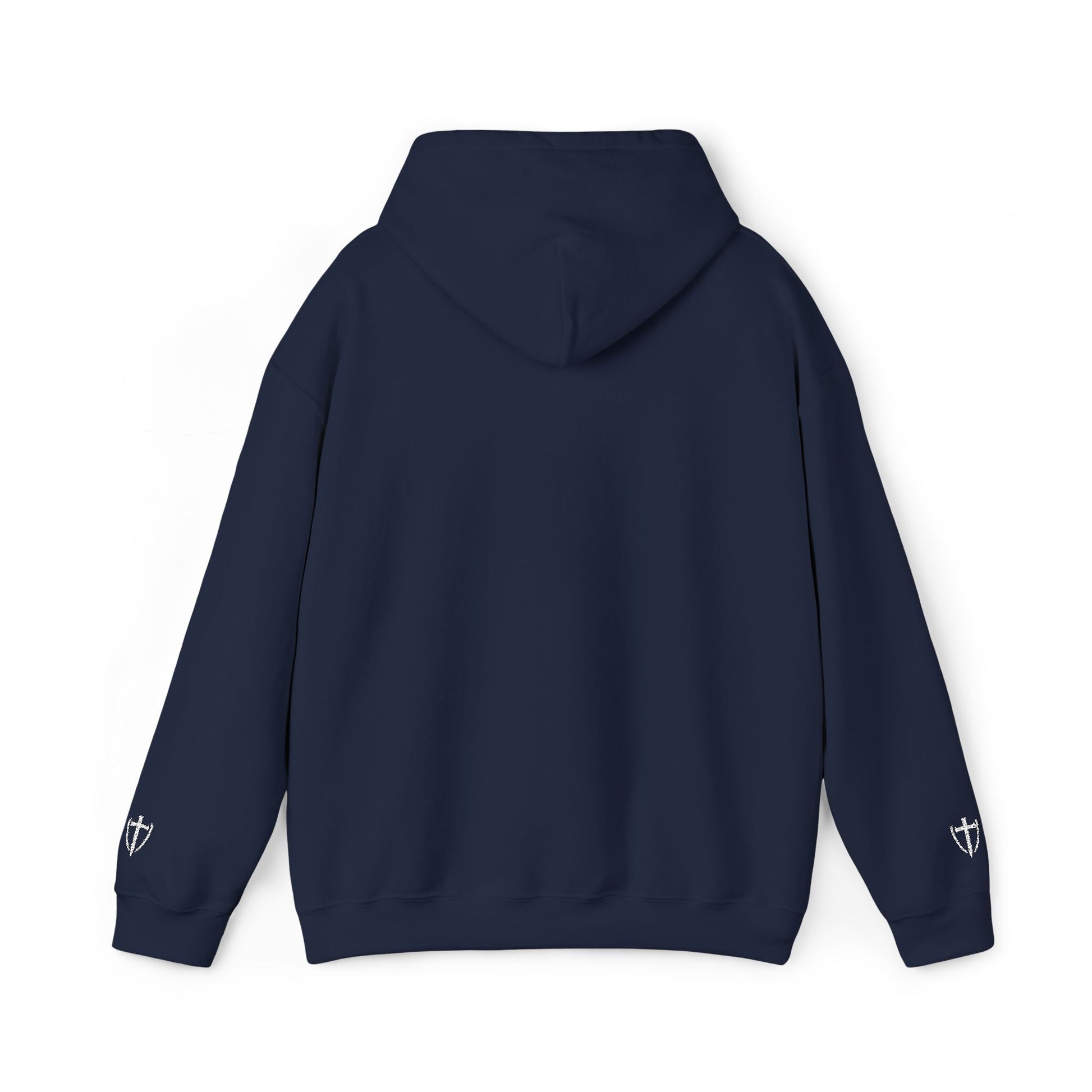 Unisex Embroidery Heavy Hooded Sweatshirt