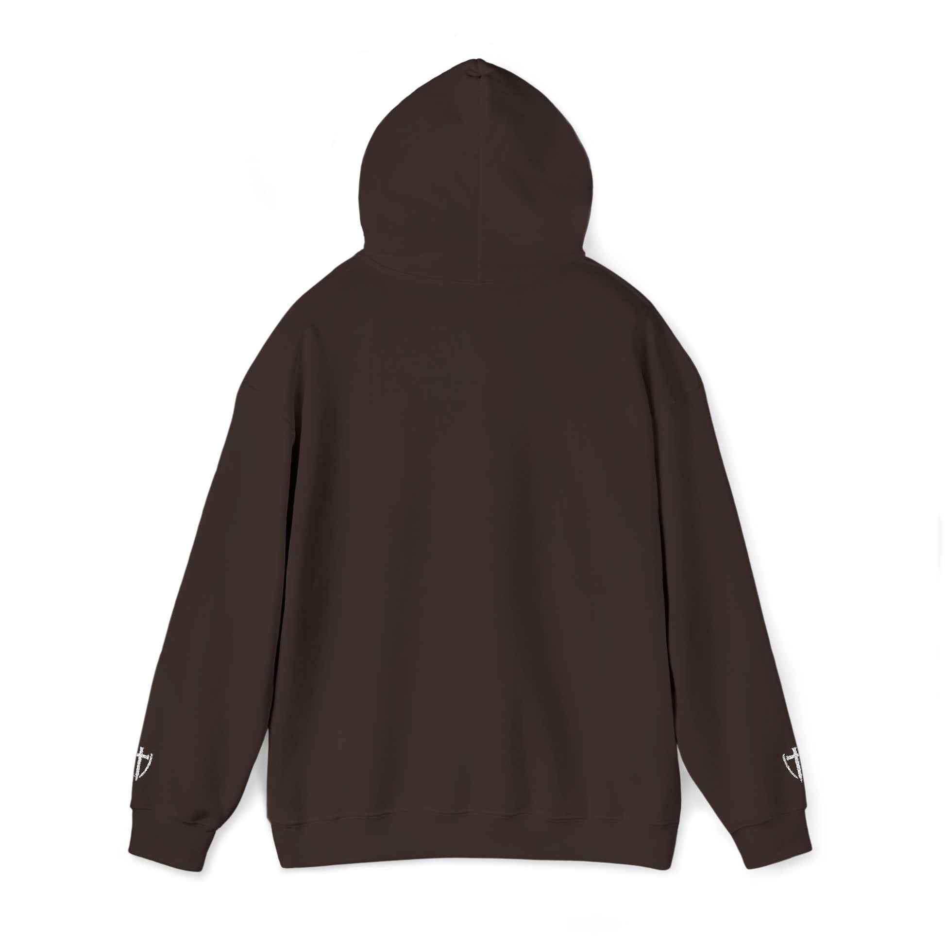 Unisex Embroidery Heavy Hooded Sweatshirt