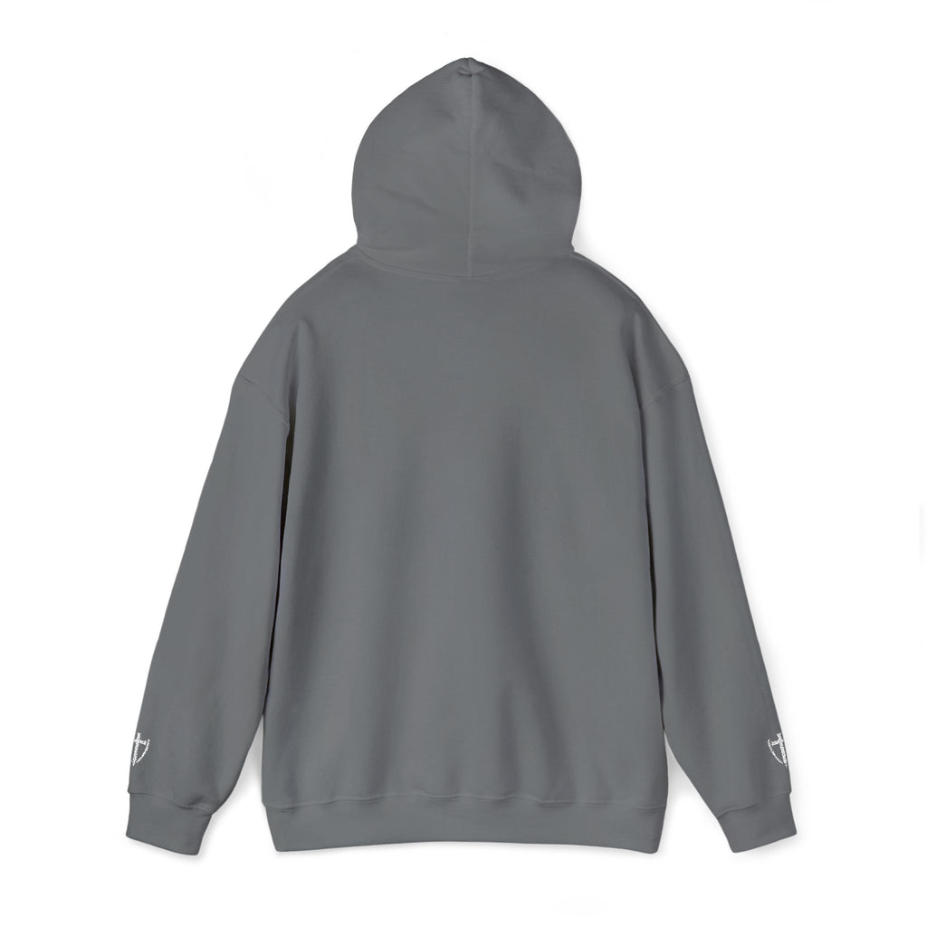 Unisex Embroidery Heavy Hooded Sweatshirt