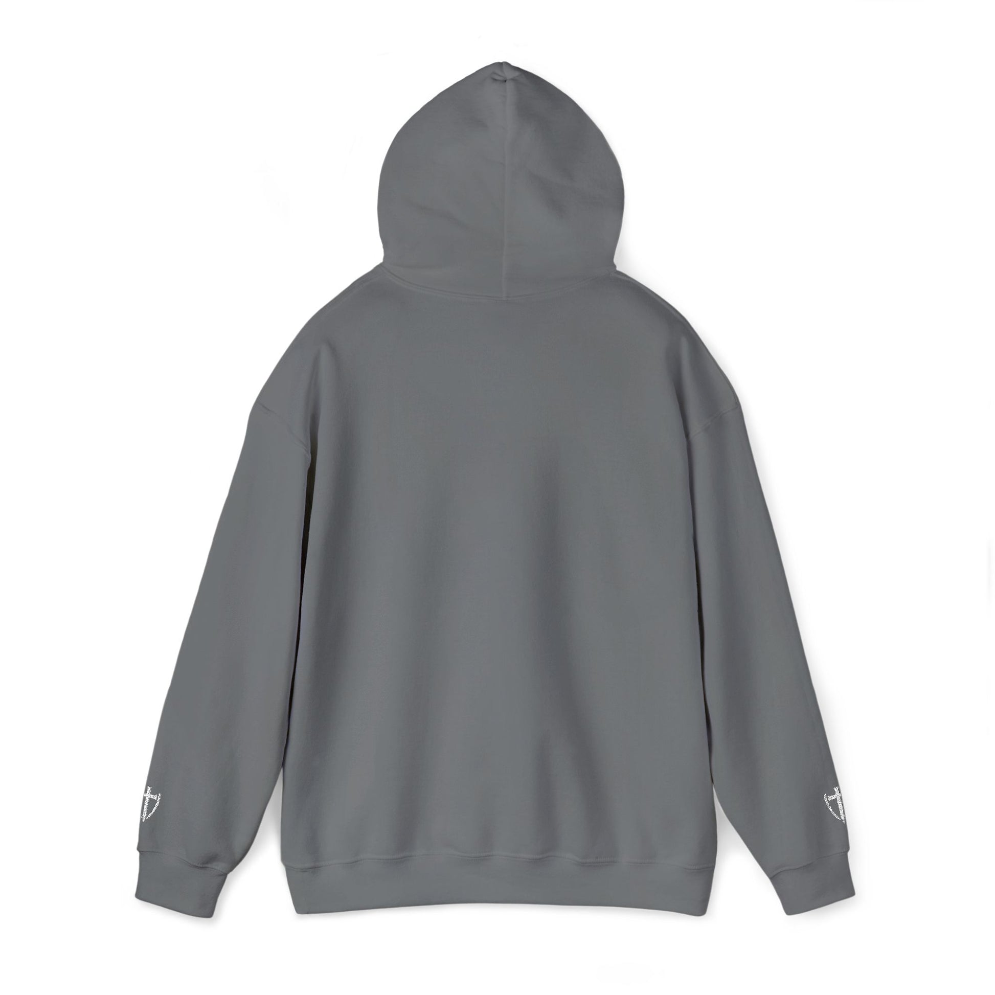 Unisex Embroidery Heavy Hooded Sweatshirt