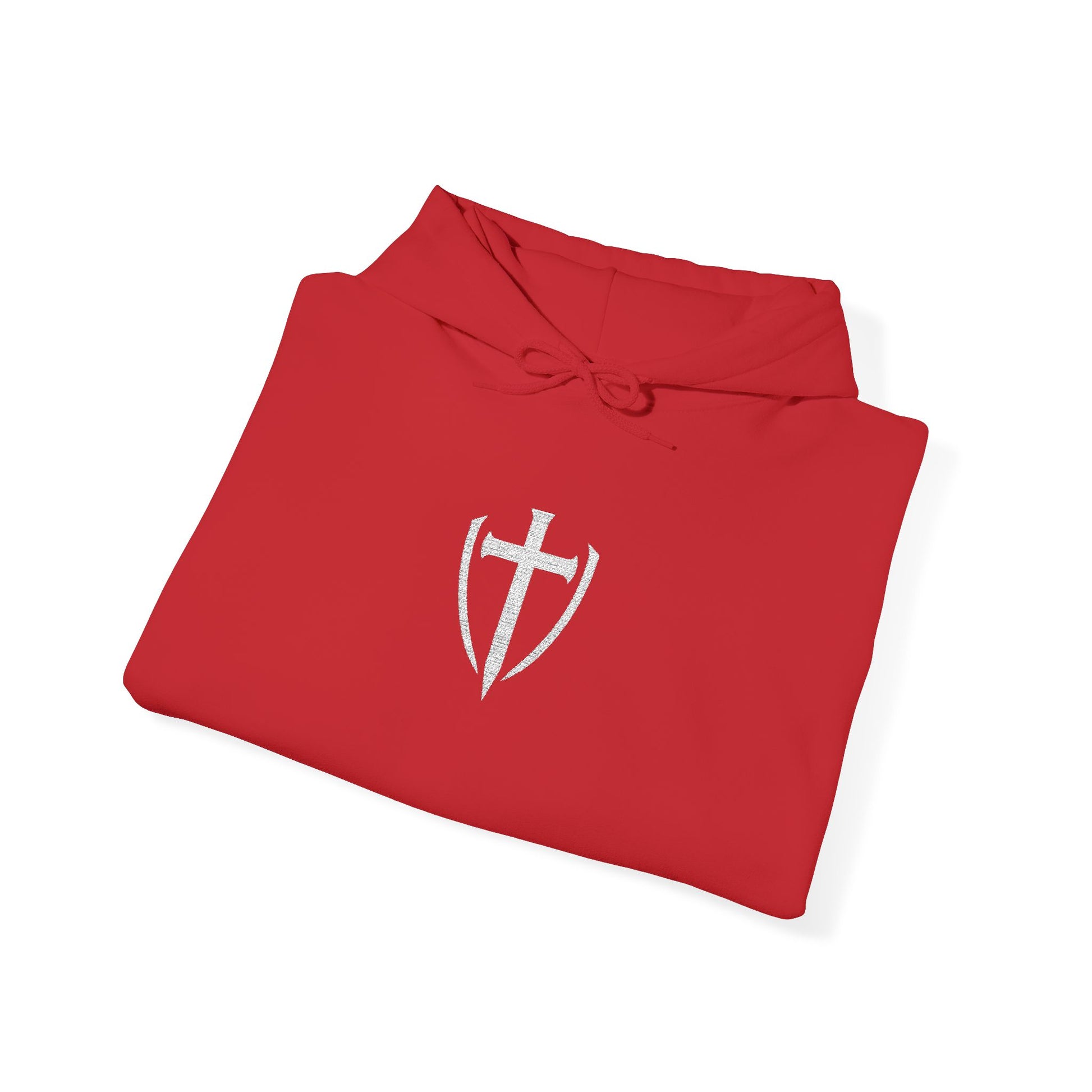 Unisex Embroidery Heavy Hooded Sweatshirt