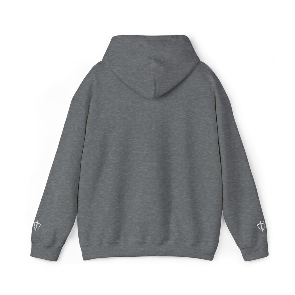 Unisex Embroidery Heavy Hooded Sweatshirt