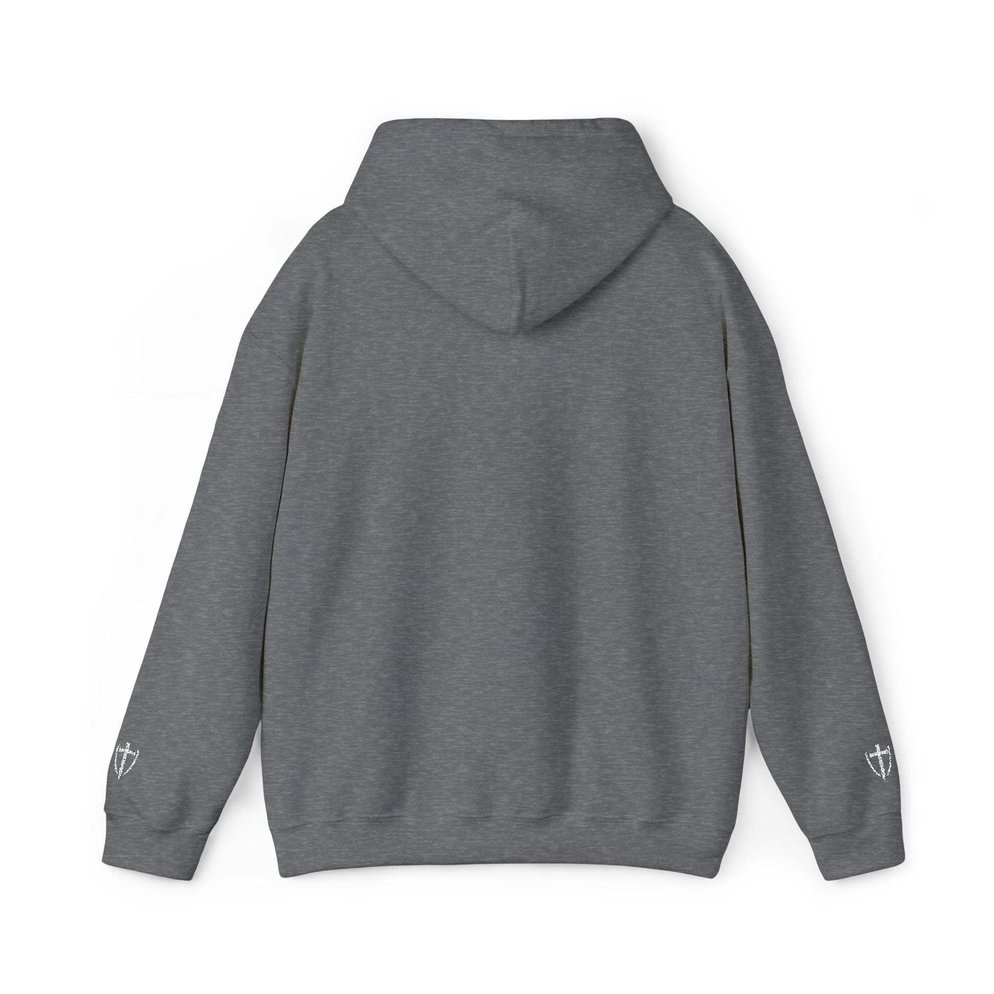 Unisex Embroidery Heavy Hooded Sweatshirt