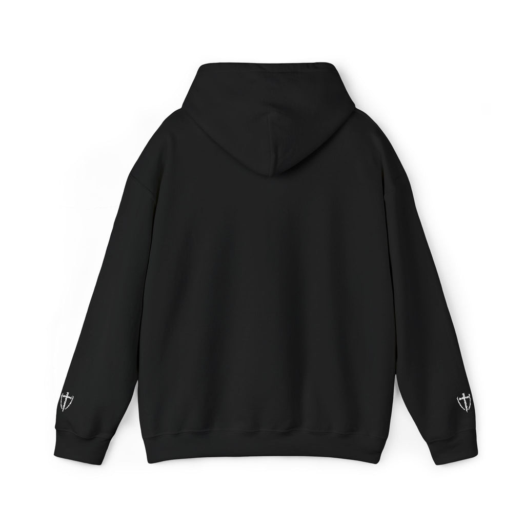 Unisex Embroidery Heavy Hooded Sweatshirt