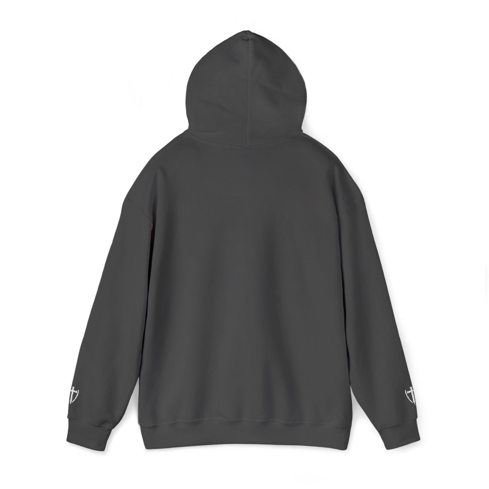 Unisex Embroidery Heavy Hooded Sweatshirt
